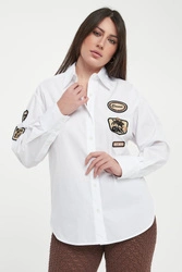 Koszula damska z naszywkami ERMANNO FIRENZE
