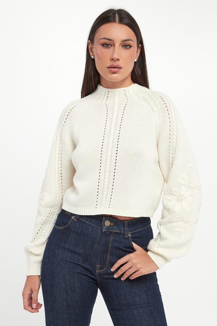 Sweter damski z wełną TWINSET