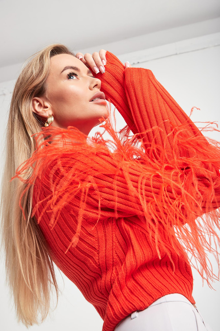 Sweter damski wełniany PATRIZIA PEPE