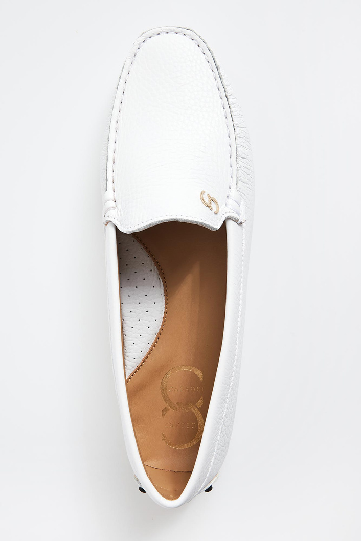 Mokasyny damskie skórzane CESARE CASADEI