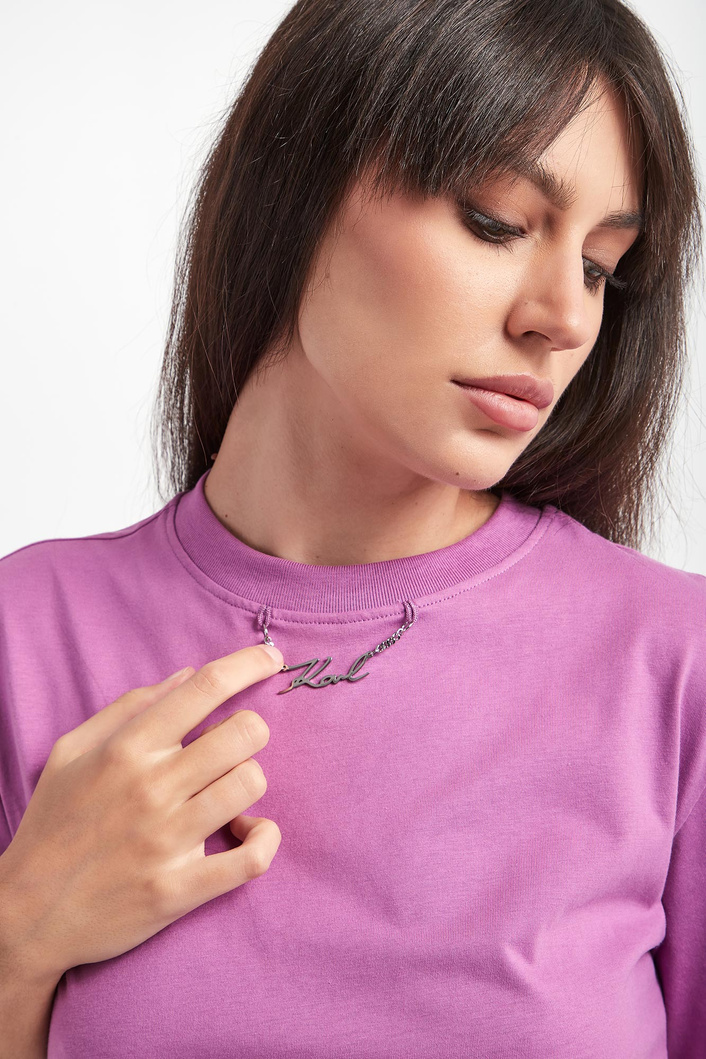 T-shirt damski KARL LAGERFELD