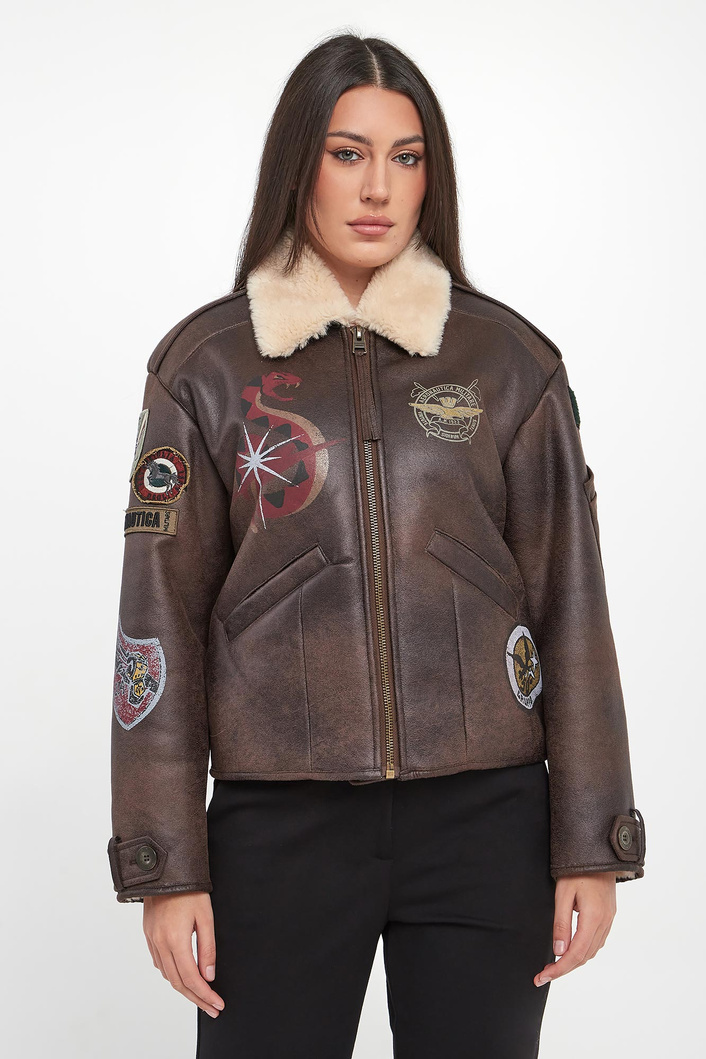 Kożuch damski AERONAUTICA MILITARE