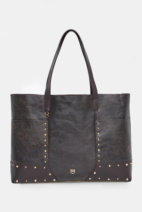 Torebka skórzany shopper PINKO