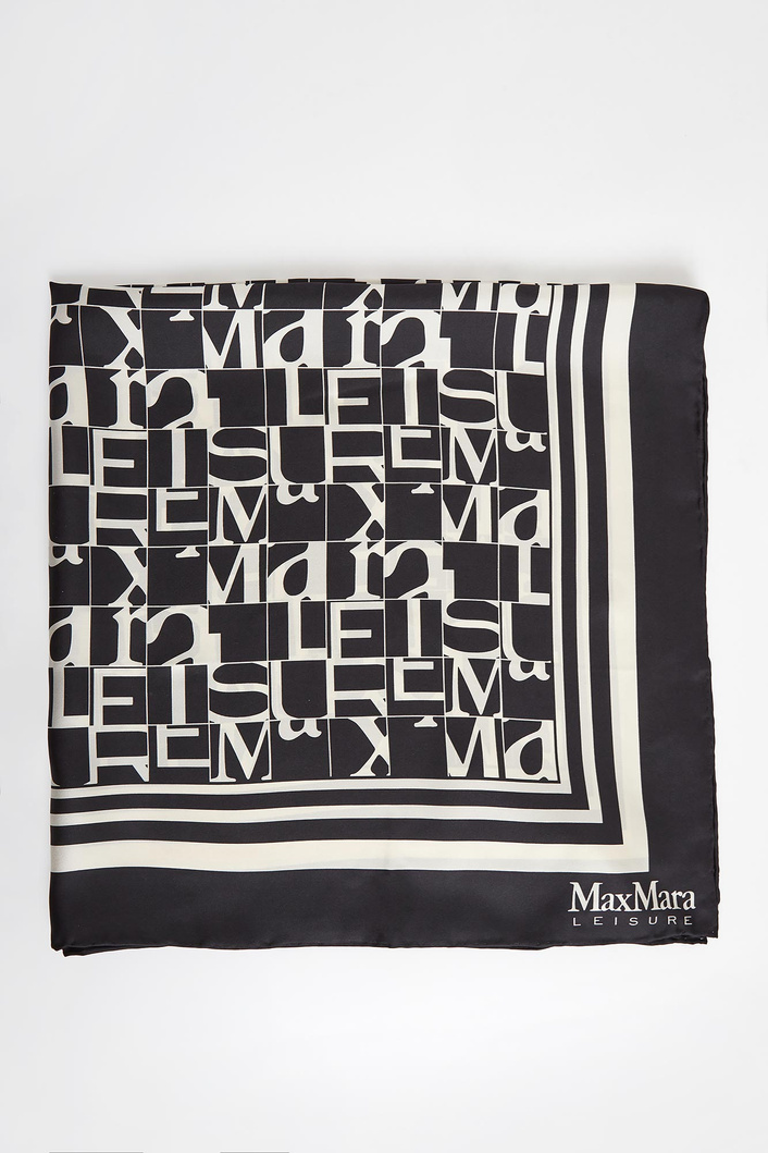 Szal damski jedwabny Mozart MAX MARA LEISURE