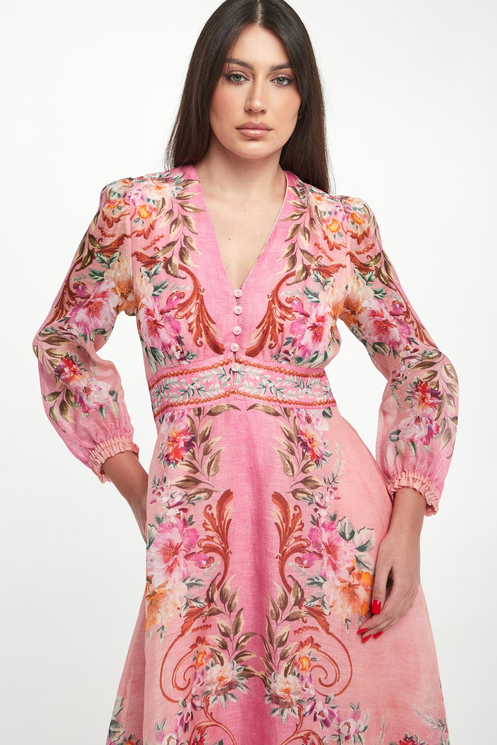 Sukienka maxi z organzy HALE BOB