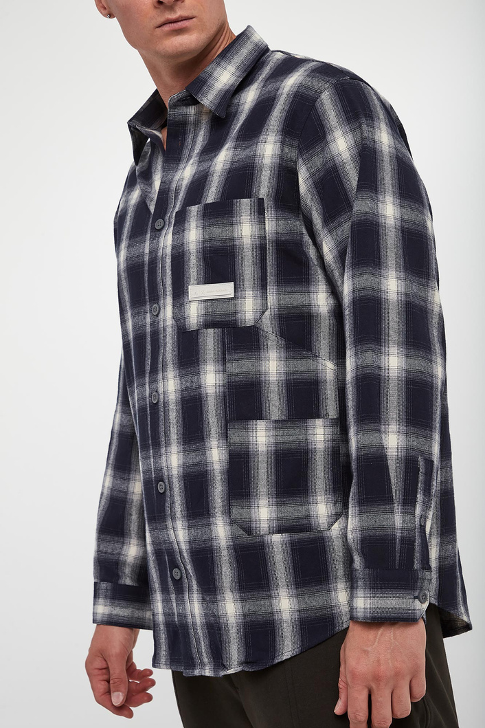 Koszula męska w kratę ARMANI EXCHANGE