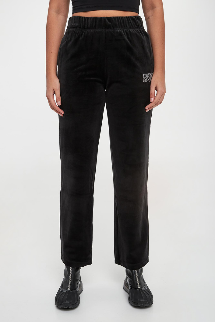 Spodnie damskie welurowe DKNY