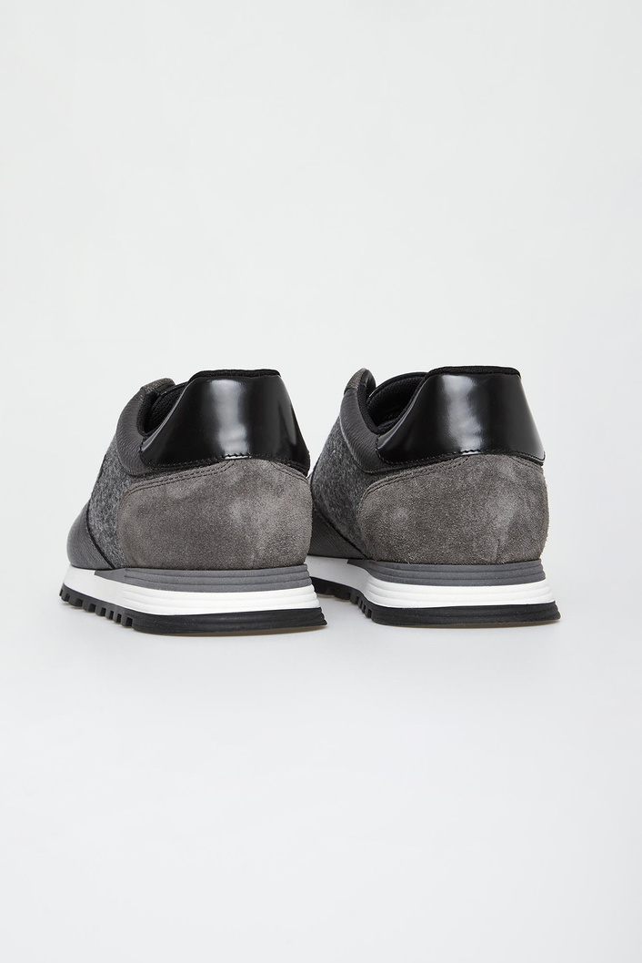 Sneakersy męskie ze skóry cielęcej nappa BALDININI