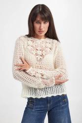 Sweter damski ażurowy TWINSET