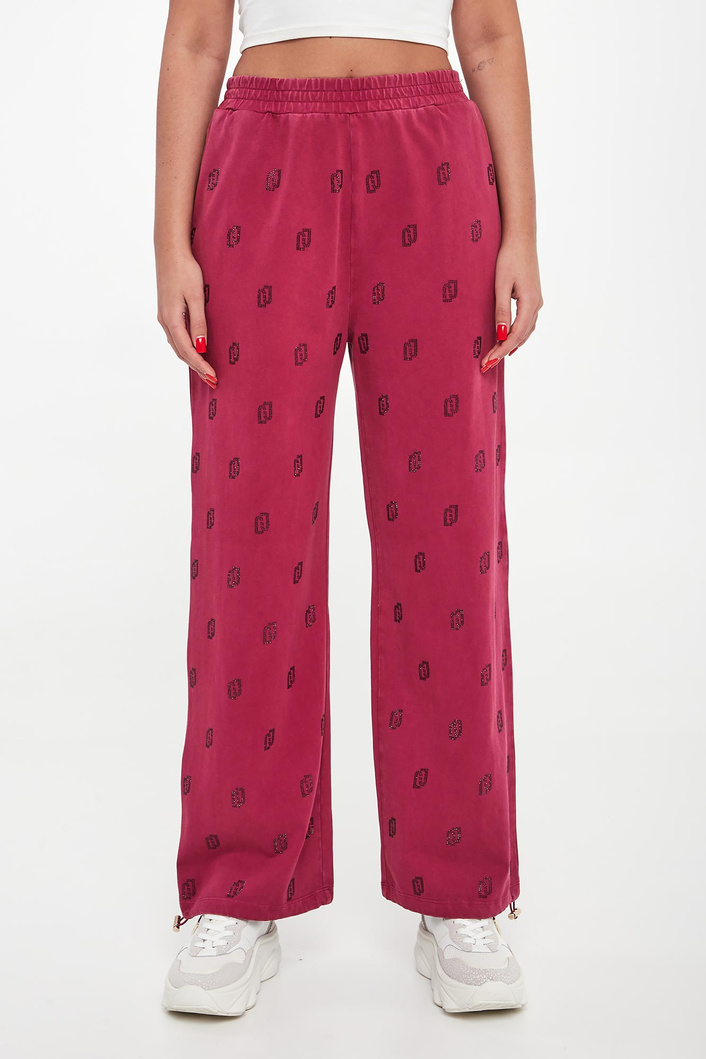 Spodnie damskie z cyrkoniami LIU JO