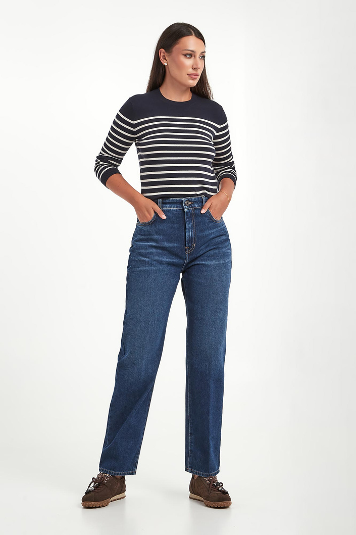 Sweter damski w paski jedwabny Sicilia WEEKEND MAX MARA