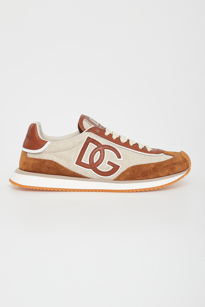 Sneakersy męskie skórzane DOLCE & GABBANA