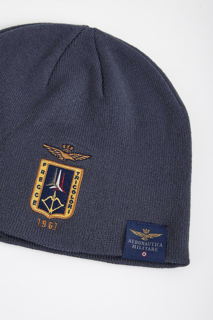 Czapka męska z logo AERONAUTICA MILITARE