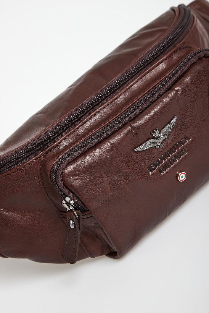 Nerka męska skórzana AERONAUTICA MILITARE