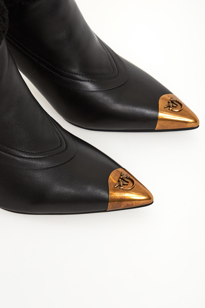 Botki damskie skórzane Lucy 25 PINKO