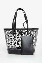 Torebka damska transparentny shopper ARMANI EXCHANGE