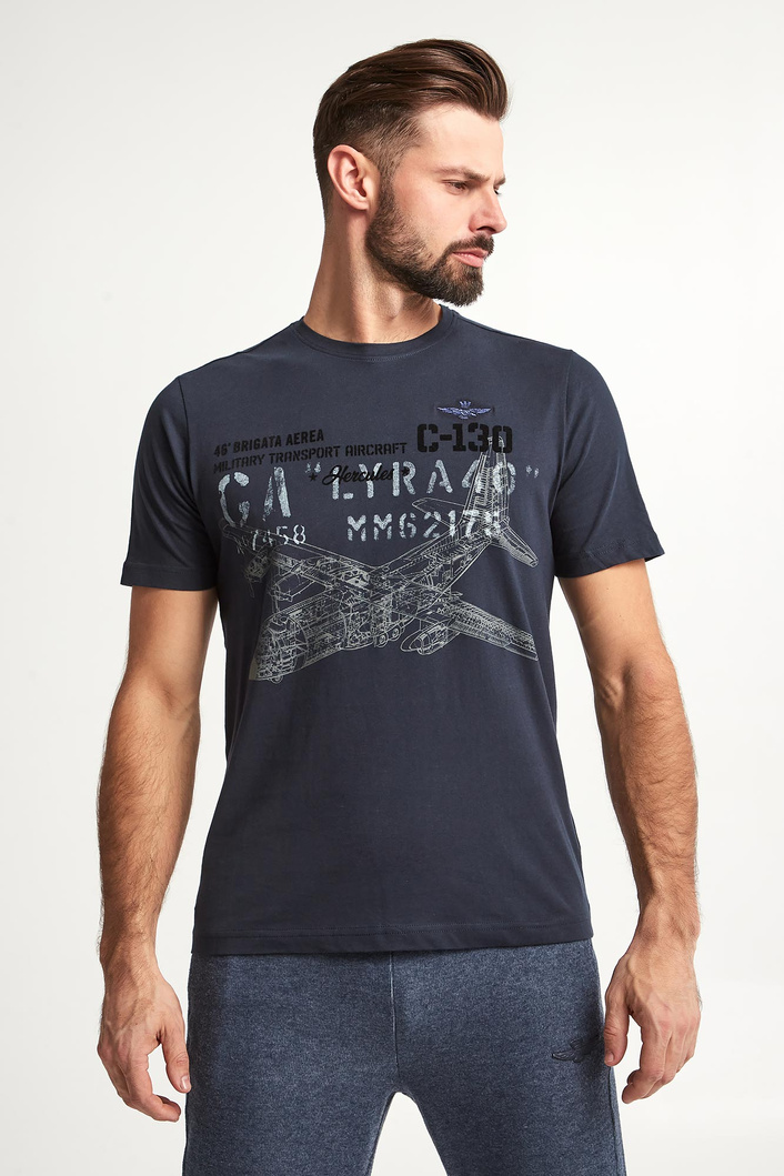T-shirt męski AERONAUTICA MILITARE