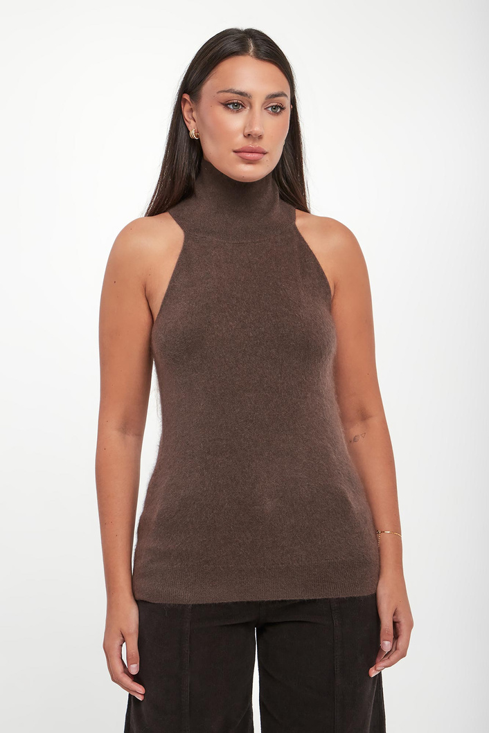 Sweter damski bez rękawów Panfilo MM