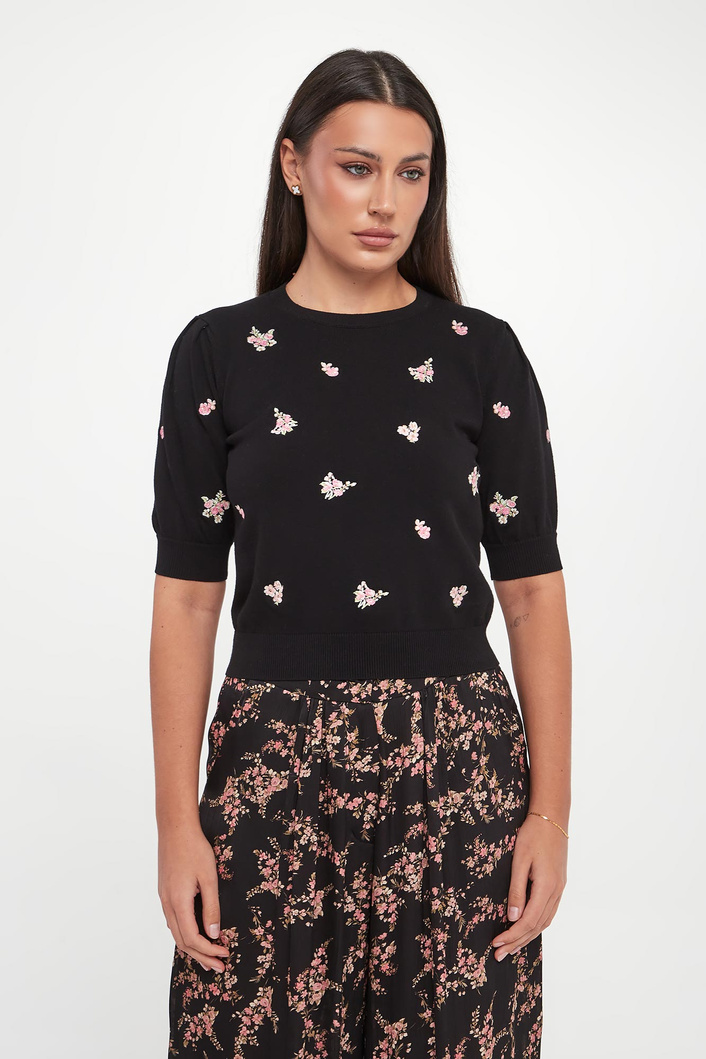Sweter damski w kwiaty TWINSET