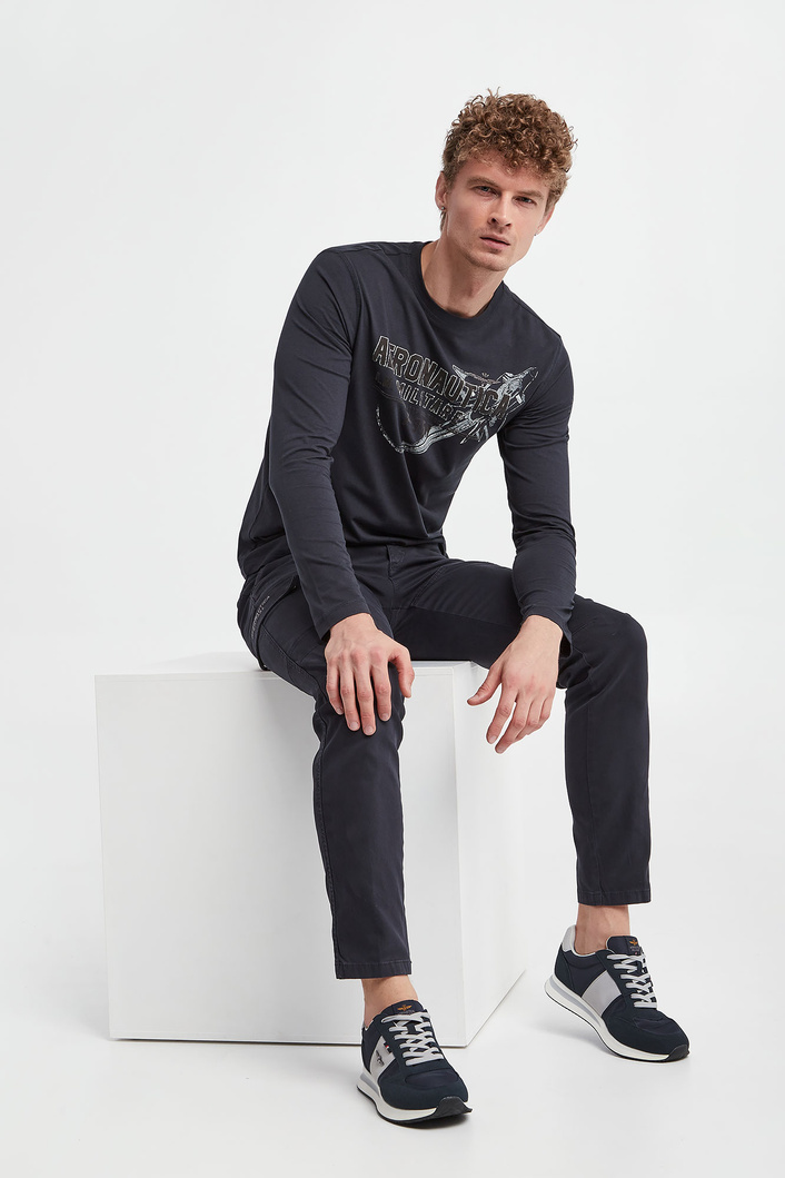 Longsleeve męski AERONAUTICA MILITARE