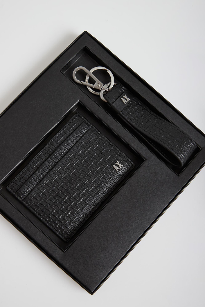 Brelok i portfel męski ARMANI EXCHANGE