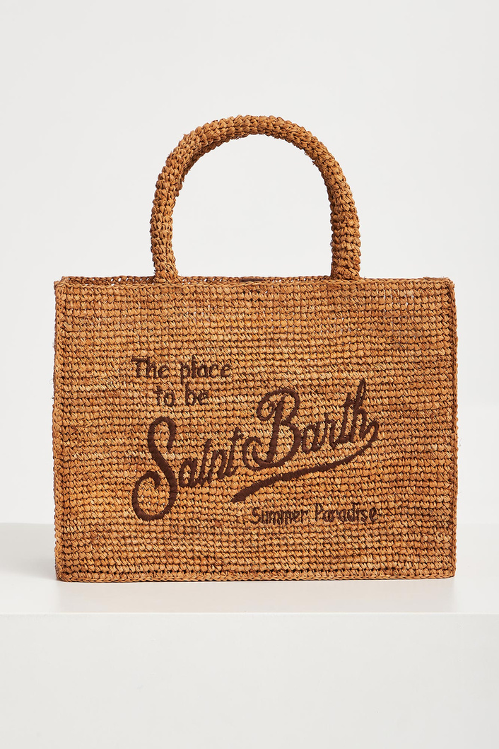 Torebka damska pleciona Vanity Raffia MC2 SAINT BARTH