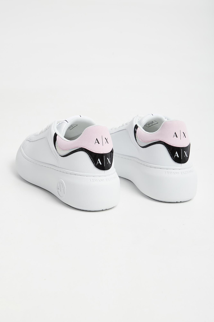 Sneakersy damskie skórzane ARMANI EXCHANGE