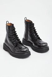 Trapery damskie skórzane KENZO