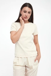 T-shirt damski Langue MARELLA MONOCHROME