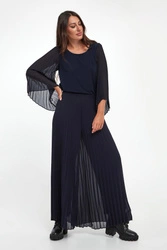 Spodnie damskie plisowane JOSEPH RIBKOFF