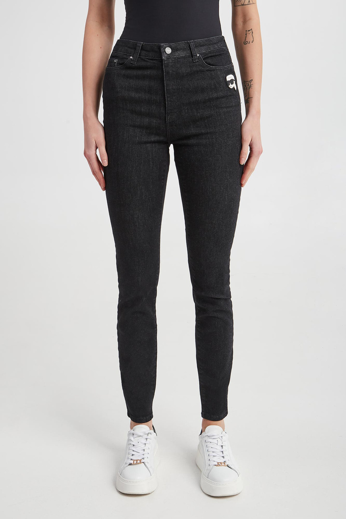 Jeansy damskie KARL LAGERFELD