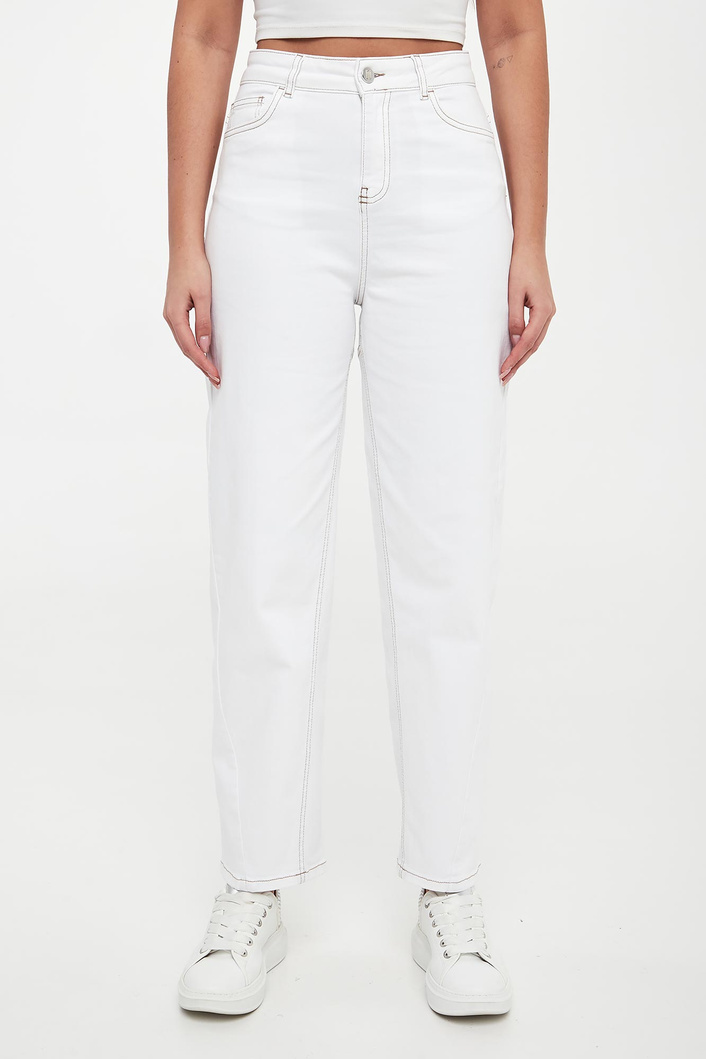 Jeansy damskie z logo SPORTALM