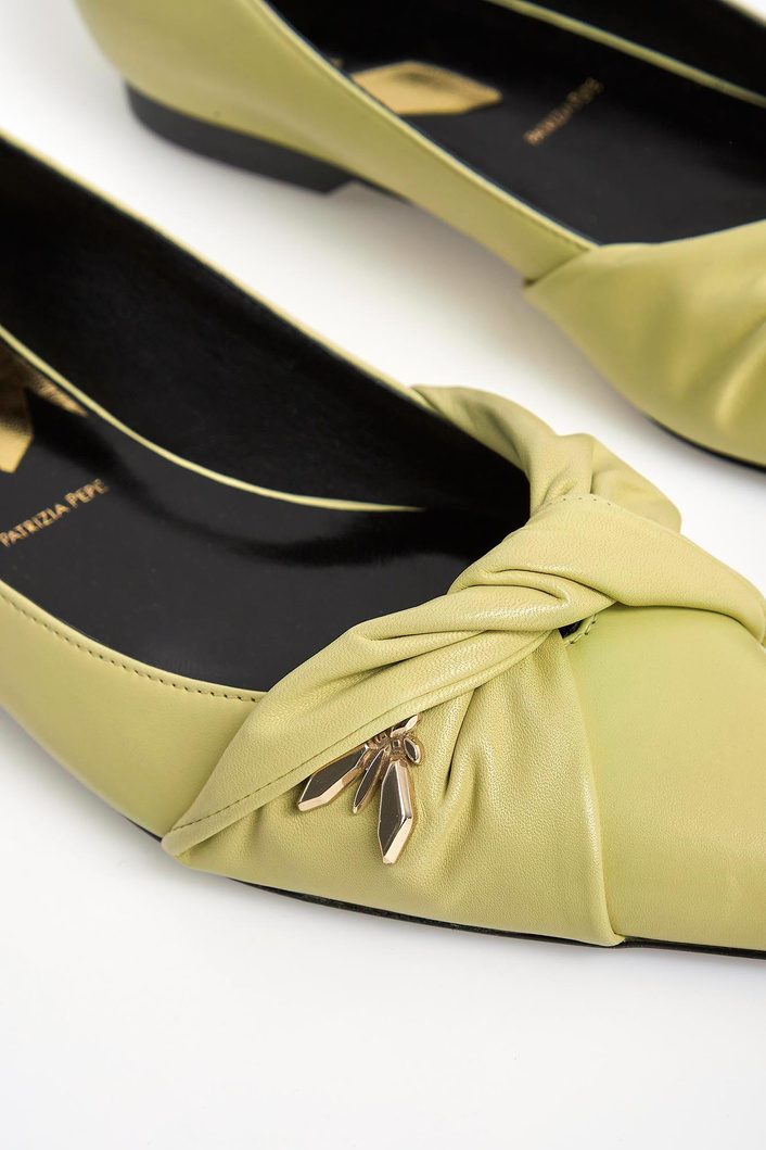 Baleriny skórzane PATRIZIA PEPE