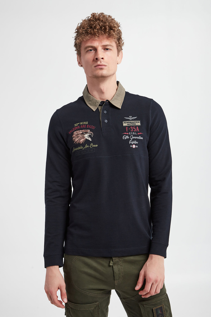 Polo męskie AERONAUTICA MILITARE
