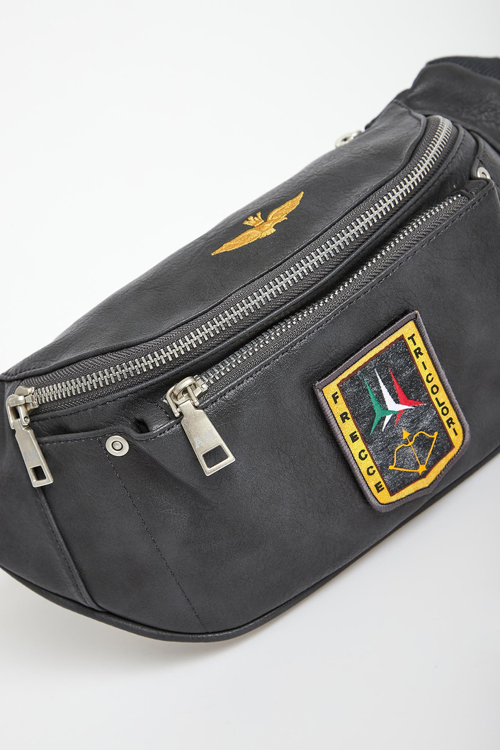 Nerka męska skórzana AERONAUTICA MILITARE