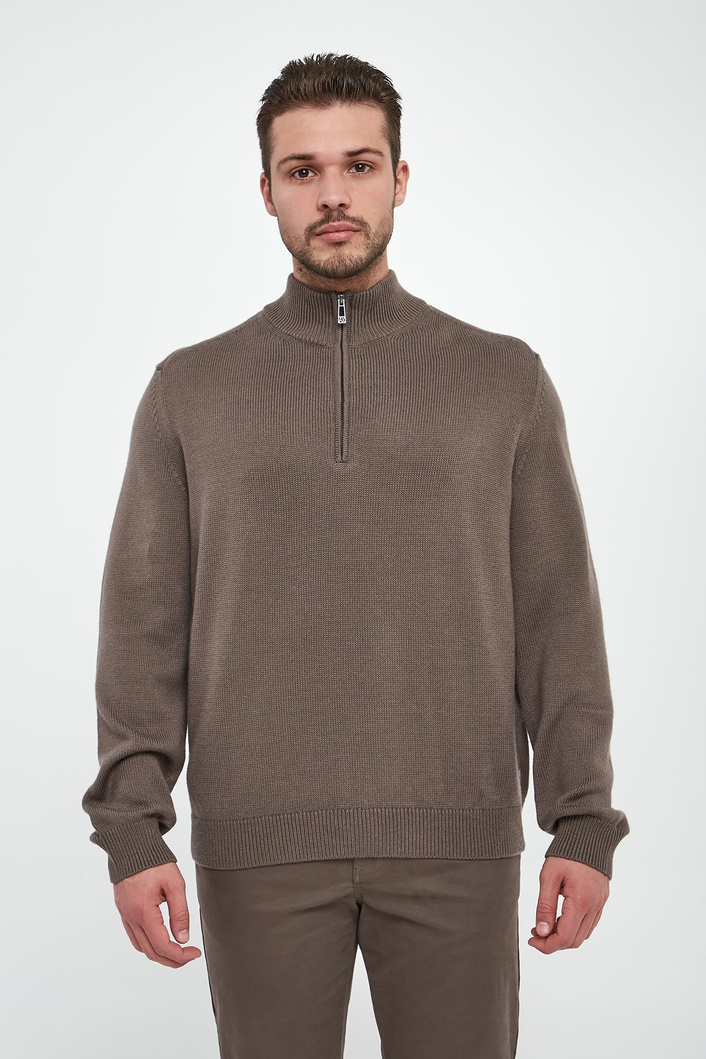 Sweter męski z zamkiem ARMANI EXCHANGE