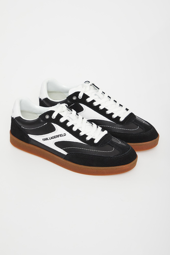 Sneakersy męskie skórzane KARL LAGERFELD