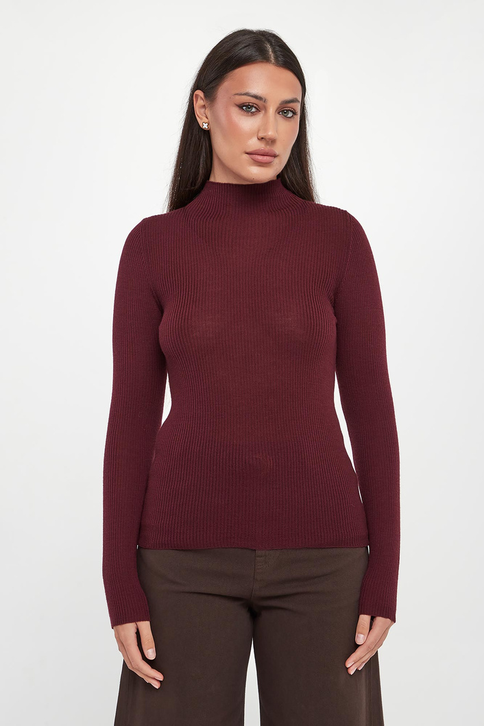 Sweter damski z golfem TWINSET