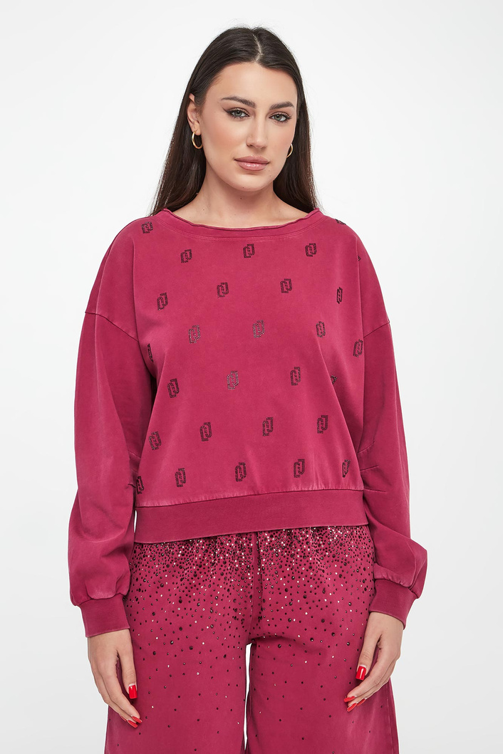 Bluza damska z cyrkoniami LIU JO