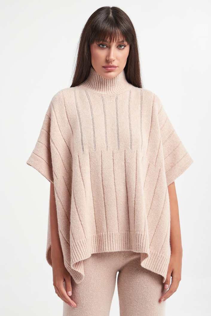 Sweter damski z golfem wełniany PESERICO