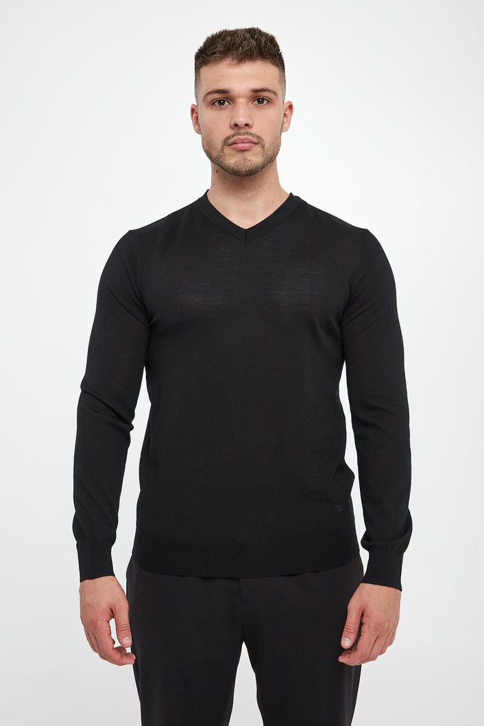 Sweter męski z wełny merynosów LIU JO