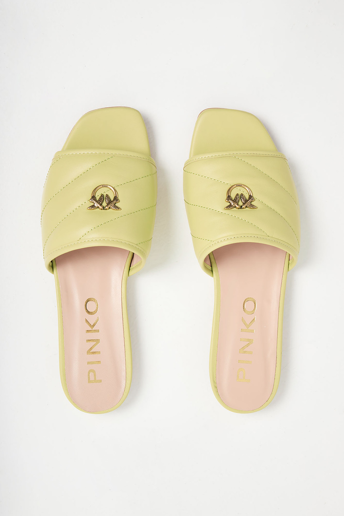 Klapki skórzane Molly PINKO