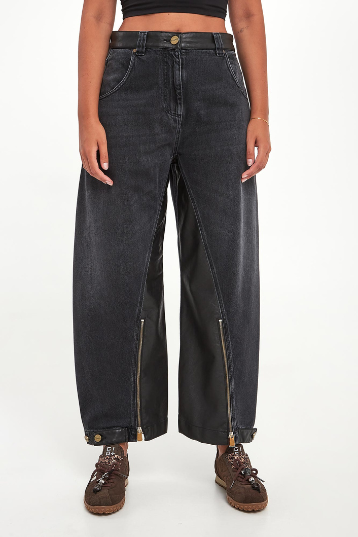 Jeansy damskie Sicuro Zip PINKO