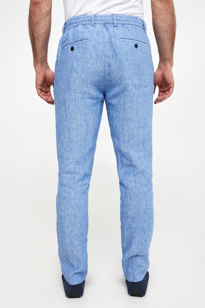 Spodnie męskie lniane PAUL&SHARK
