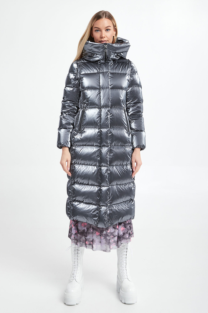 Płaszcz damski puchowy 2w1 HETREGO