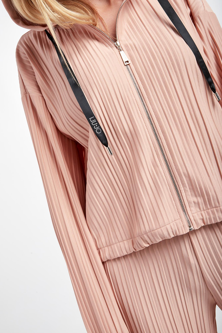 Bluza dresowa damska plisowana LIU JO