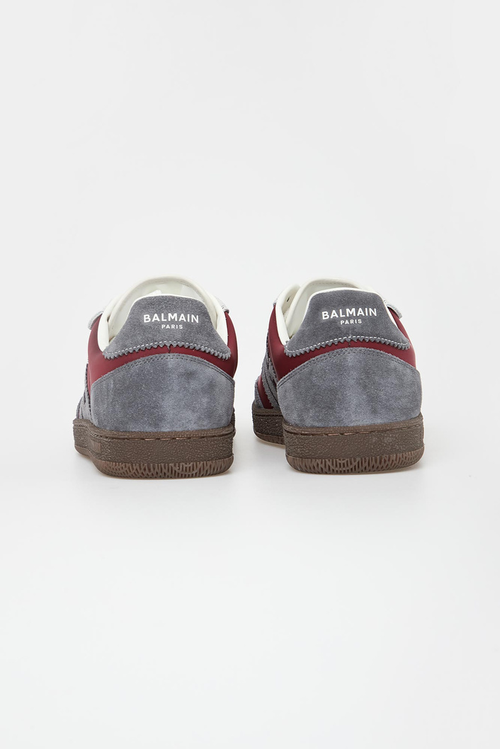 Sneakersy męskie skórzane BALMAIN