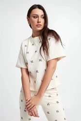 T-shirt damski KARL LAGERFELD