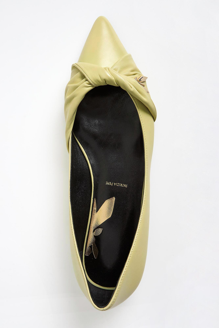 Baleriny skórzane PATRIZIA PEPE