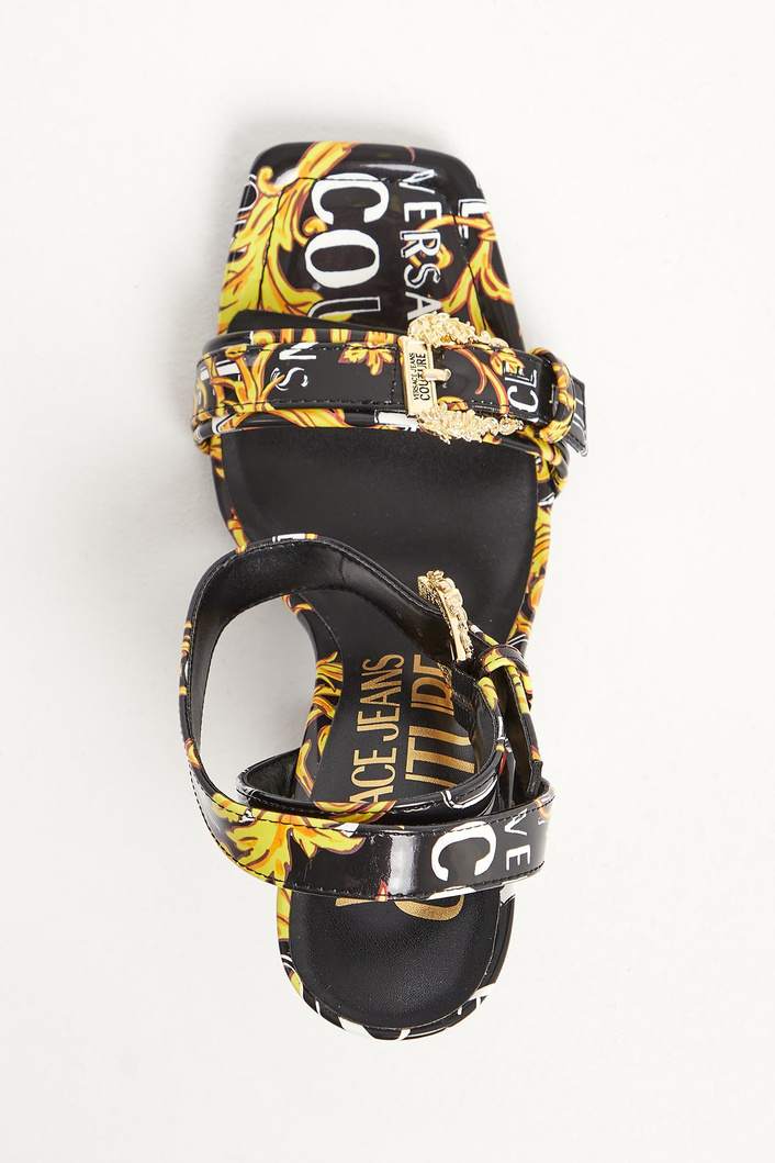 Sandały damskie na obcasie VERSACE JEANS COUTURE